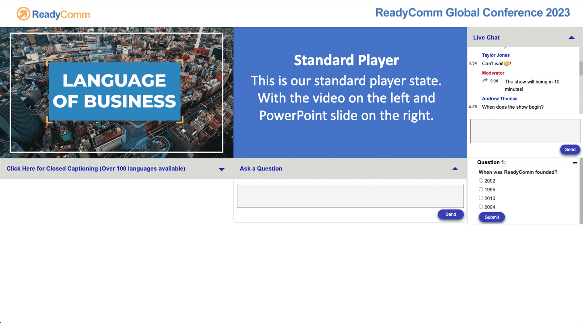 Readycomm-Demo_Chat Standard-Poll-Equal